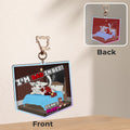 Bad In Bed Rainbow, Acrylic Keychain